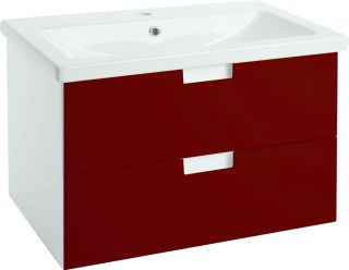 Тумба под раковину Bellezza Пегас 100см красный 00000007798